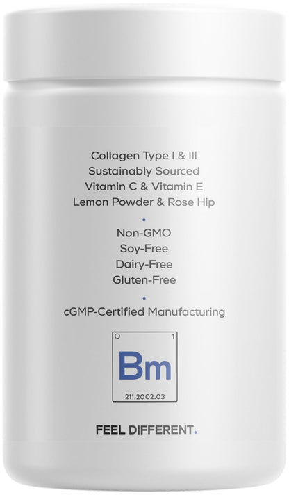 Codeage Biotin Marine Collagen Peptides - Wild-Caught Marine Collagen Types I & III, Biotin, Vitamins C & E, Hyaluronic Acid, Amino Acids, Fruit and Herb Blend, Non-GMO - 120 Capsules - dailyvitalstore