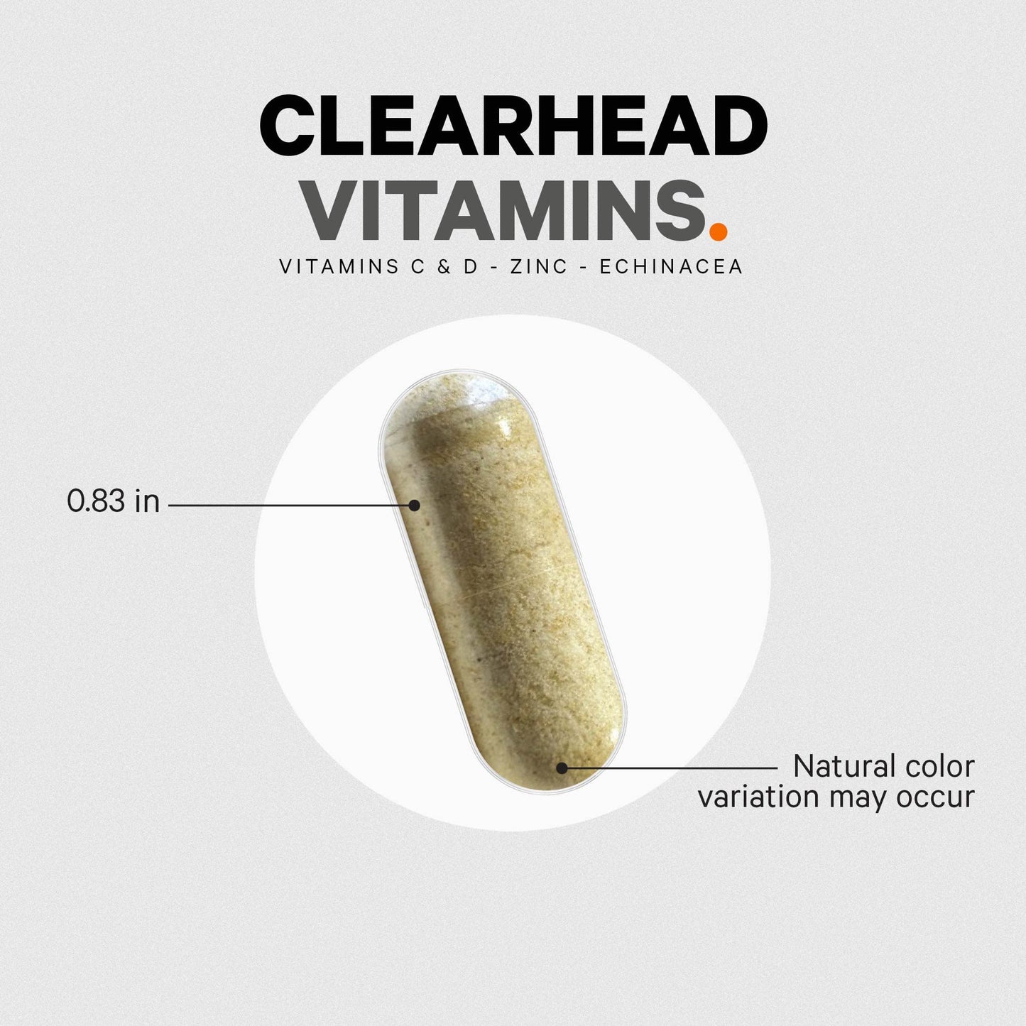 Codeage Clearhead Echinacea+ Supplement - Echinacea, Schisandra, Feverfew, Coptis, American Ginseng, Astragalus, Garlic, Probiotics, Vitamins C & D3, Zinc, Selenium - Clear Head Vitamin - 90 Capsules - dailyvitalstore