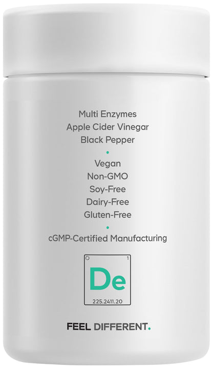 Codeage Fermented Digestive Enzymes Supplement - 14 Digestive Enzymes, Probiotics, Prebiotics, Fermented Botanicals, Plant-Based Multi Pancreatic Enzymes - 1 Capsule a Day - 30 Capsules - dailyvitalstore