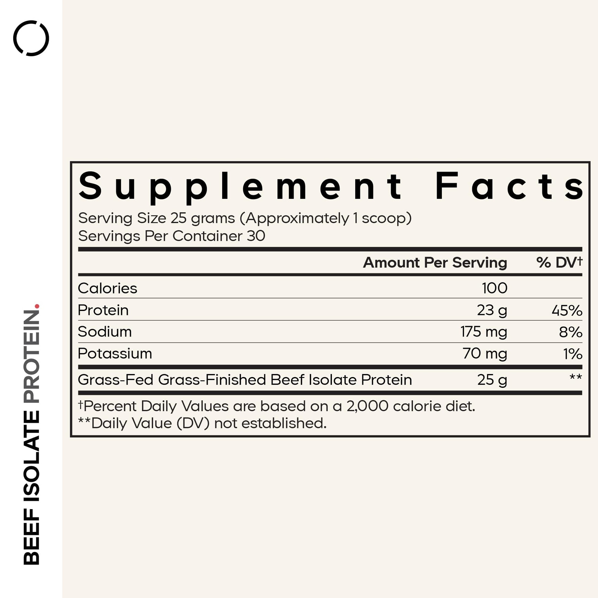 Codeage Grass-Fed Beef Isolate Protein Powder Supplement - 20 Amino Acids, Collagen-Rich - Athletes & Sports - Unflavored Carnivore Protein Supplement, BCAA & EAA - Gluten-Free - 26.45 oz - dailyvitalstore