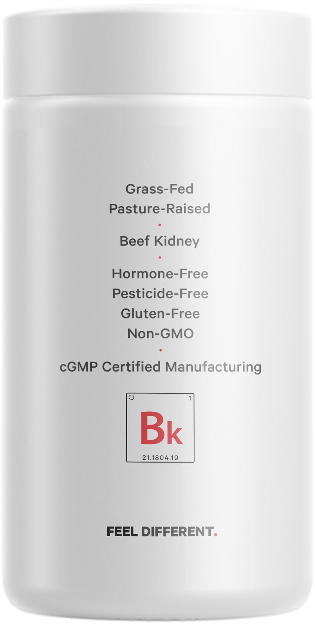 Codeage Grass Fed Beef Kidney Supplement - Freeze Dried, Non-Defatted, Desiccated Glandulars Nutrition Bovine Pills – Pasture Raised Beef Vitamins - Non-GMO -180 Capsules - dailyvitalstore