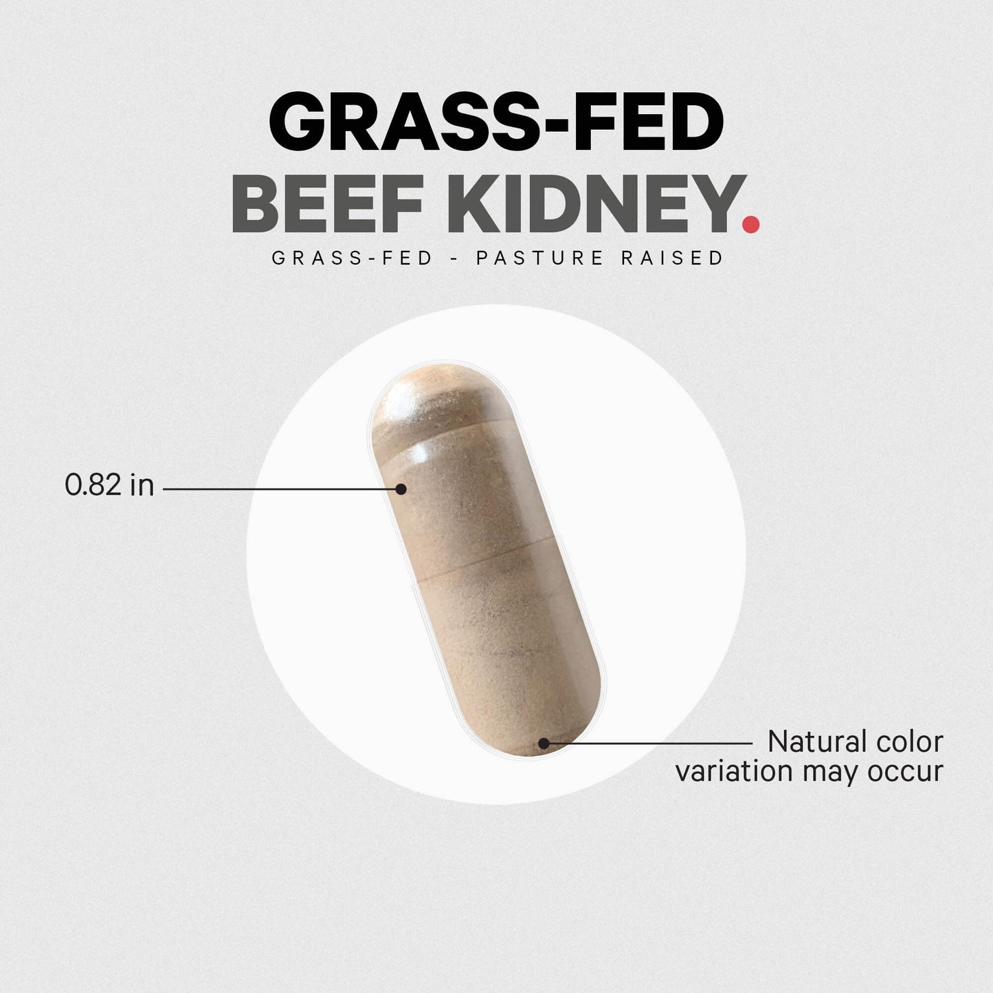 Codeage Grass Fed Beef Kidney Supplement - Freeze Dried, Non-Defatted, Desiccated Glandulars Nutrition Bovine Pills – Pasture Raised Beef Vitamins - Non-GMO -180 Capsules - dailyvitalstore