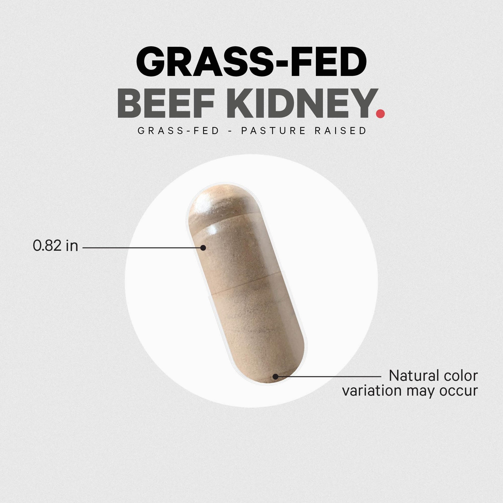 Codeage Grass Fed Beef Kidney Supplement - Freeze Dried, Non-Defatted, Desiccated Glandulars Nutrition Bovine Pills – Pasture Raised Beef Vitamins - Non-GMO -180 Capsules - dailyvitalstore