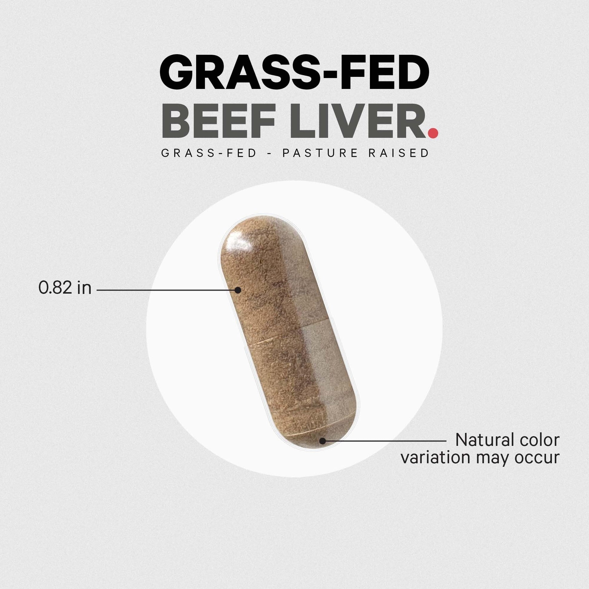 Codeage Grass Fed Beef Liver Supplement Superfood, Freeze Dried, Non-Defatted, Desiccated Glandulars Bovine Pills, Pasture Raised Beef Vitamins, Non-GMO Liver Meat, 180 Capsules - dailyvitalstore