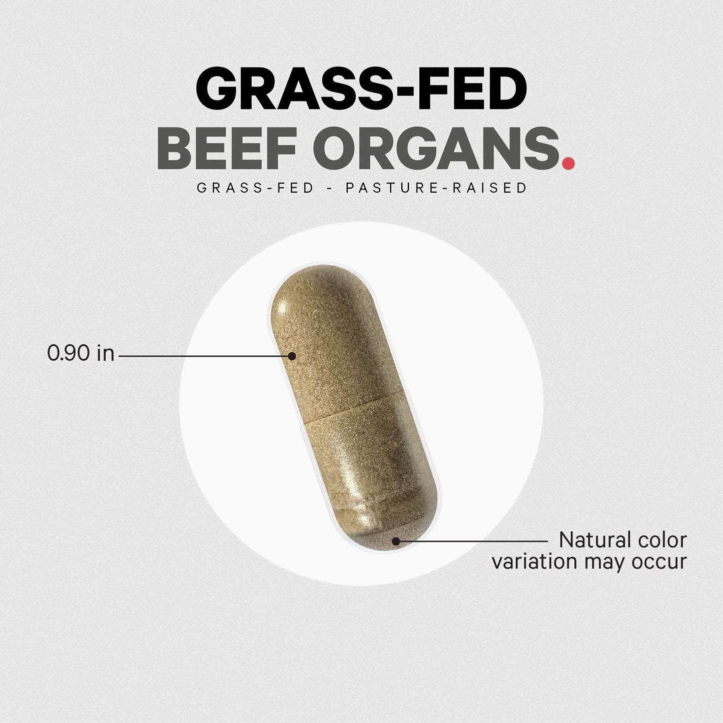 Codeage Grass Fed Beef Organs Supplement – Glandulars Supplements - Freeze Dried, Non-Defatted, Desiccated Liver, Heart, Kidney, Pancreas & Spleen Bovine Pills – Beef Vitamins - Non-GMO -180 Capsules - dailyvitalstore