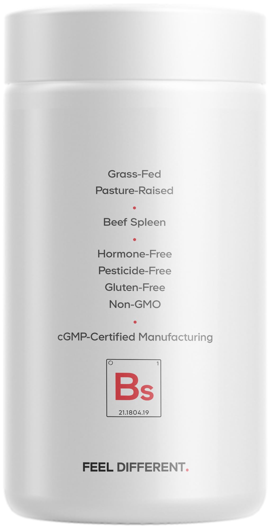 Codeage Grass Fed Beef Spleen Supplement - 2-Month Supply - Freeze Dried, Non-Defatted, Desiccated Bovine Pills Glandulars Meat – Pasture Raised Beef Vitamins for Spleen -180 Capsules - dailyvitalstore