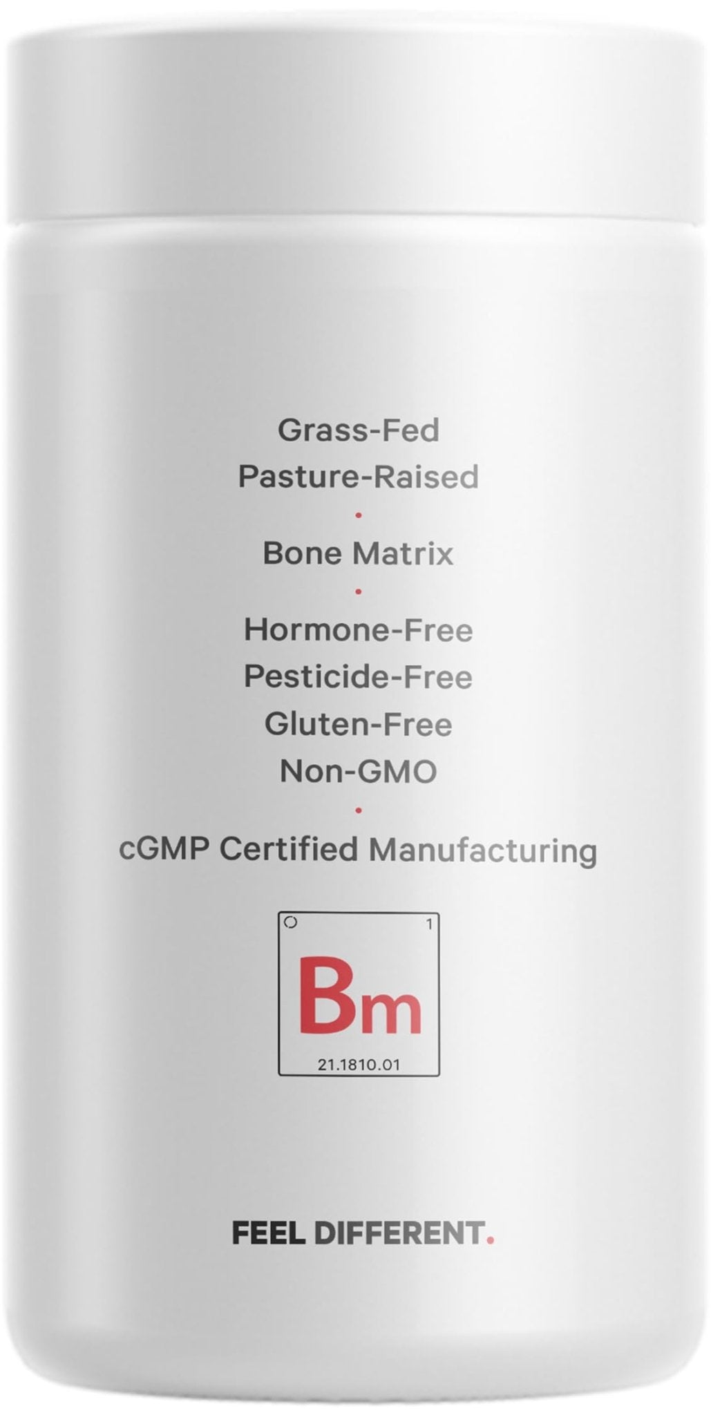 Codeage Grass-Fed Bone Marrow Supplement – Freeze-Dried, Non-Defatted Beef Bone Matrix & Cartilage – 1500mg per Serving, 180 Capsules - dailyvitalstore