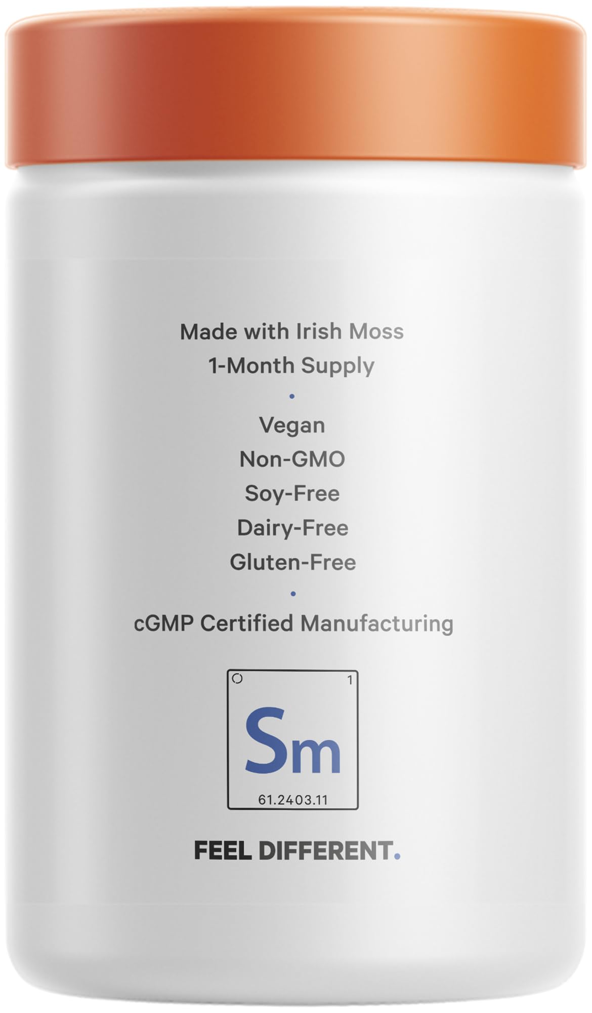 Codeage Irish Sea Moss Gummies Supplement - 300mg Irish Sea Moss 10:1 Extract - Delicious Strawberry Flavor - Vegan, Non-GMO, Gluten-Free - 60 Gummies - dailyvitalstore