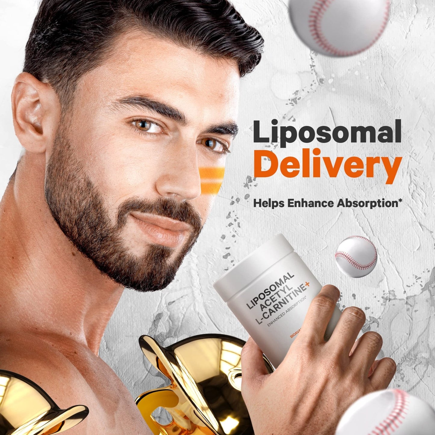 Codeage Liposomal Acetyl-L-Carnitine+ Supplement - 500 mg Acetyl-L-Carnitine per Serving - 3-Month Supply, Liposomal Delivery - Alcar Supplement - L-Carnitine - Non-GMO, Gluten-Free, 90 Capsules - dailyvitalstore
