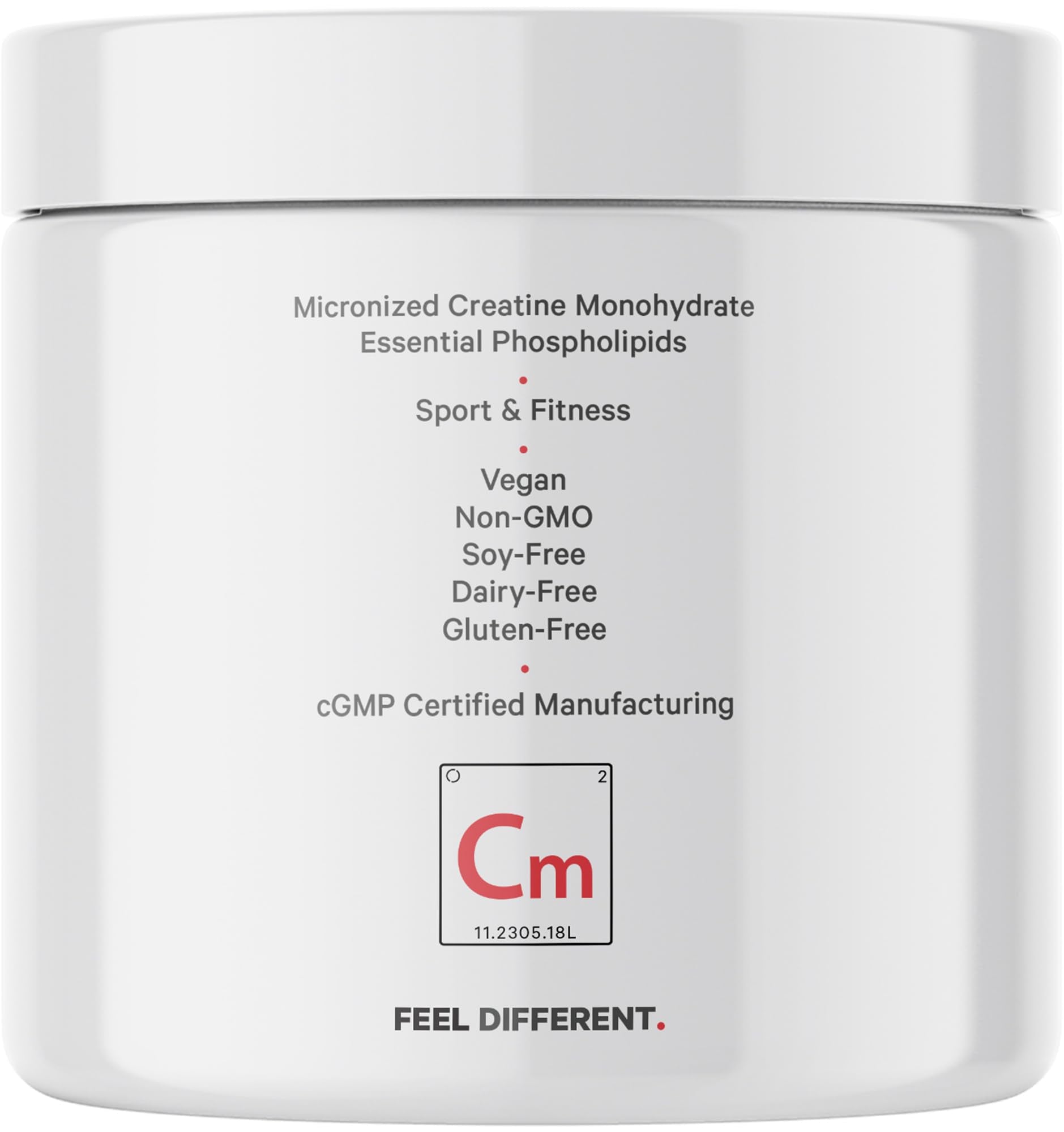 Codeage Liposomal Creatine Powder Supplement, Pure Creatine Monohydrate 5000mg, Pre Workout & Post Workouts - Unflavored Creatine, Micronized Creatine Powder - Creatinine for Sports - 30 Servings - dailyvitalstore
