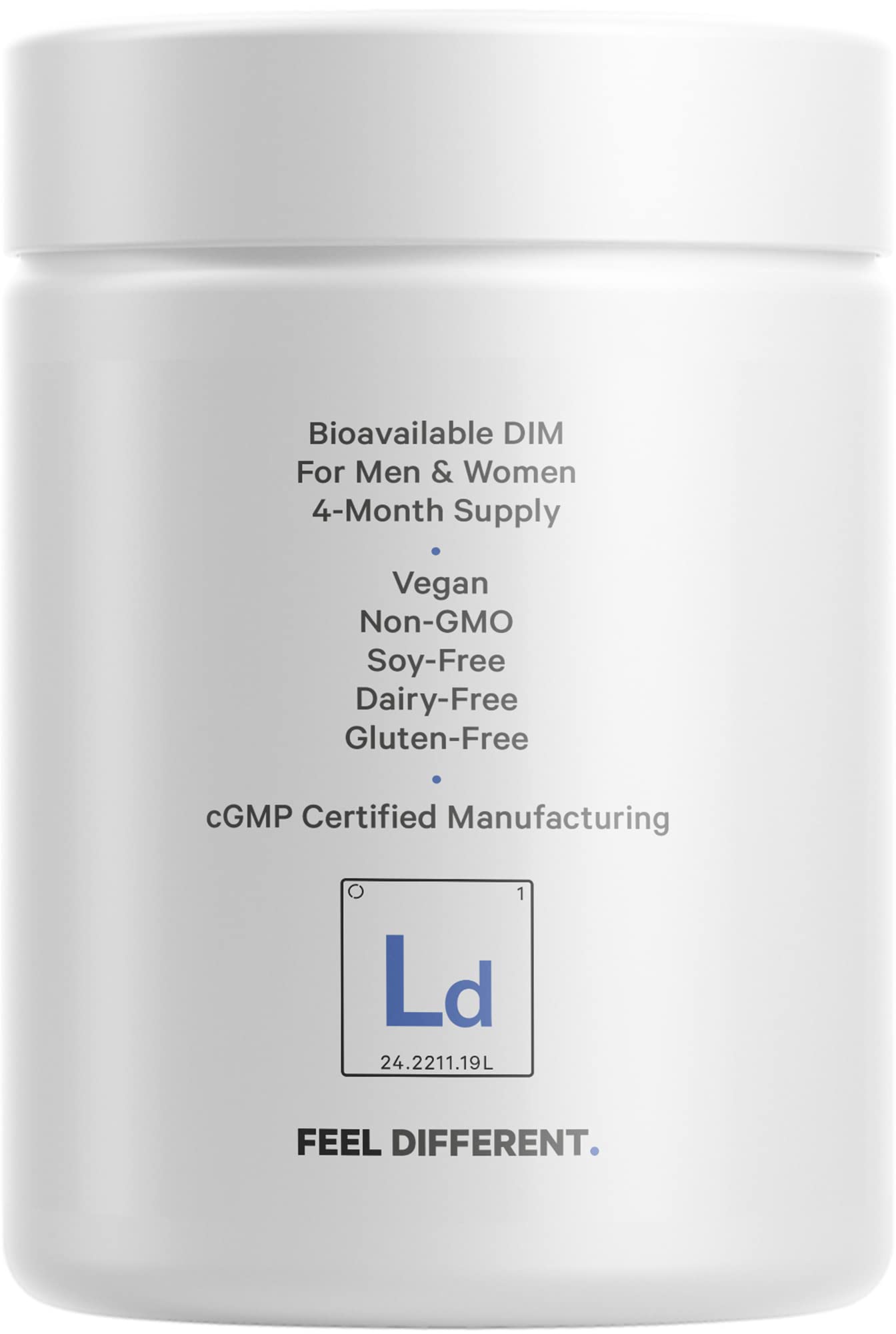 Codeage Liposomal DIM Supplement - 4 Months Supply of DIM Vitamins and SGS, Pomegranate, Broccoli, Vitamin E Isomers Tocopherols Alpha Beta Gamma Delta - Liposomal Formula - Gluten-Free - 120 Capsules - dailyvitalstore