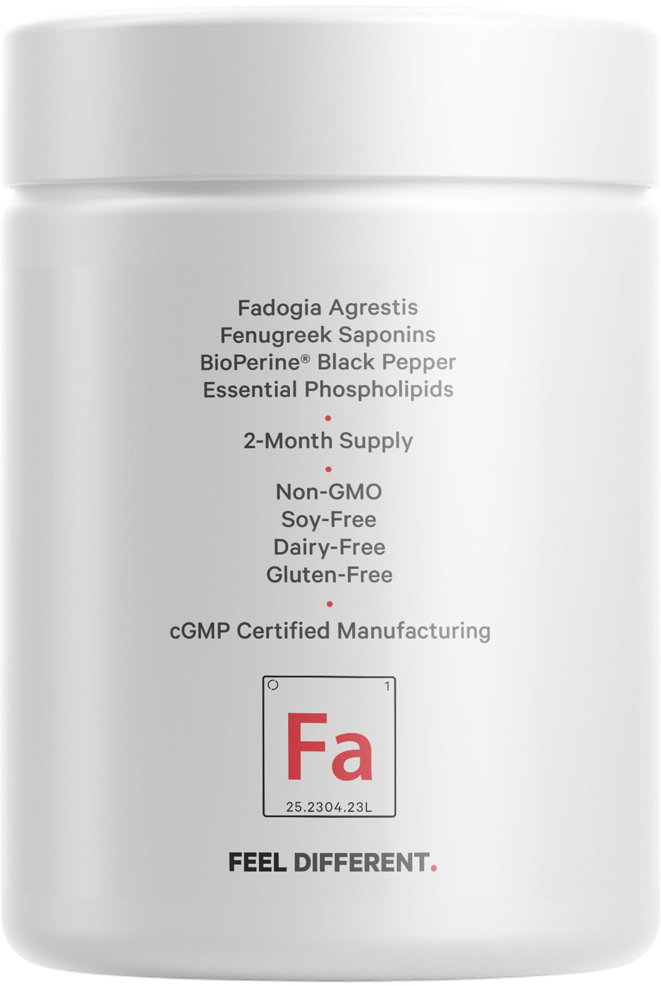 Codeage Liposomal Fadogia Agrestis 600mg Supplement - Fadogia Agrestis 30:1 Extract, Vitamin D3, Zinc, Fenugreek, BioPerine Black Pepper - 2-Month Supply - Liposomal Delivery - Non-GMO, 60 Capsules - dailyvitalstore