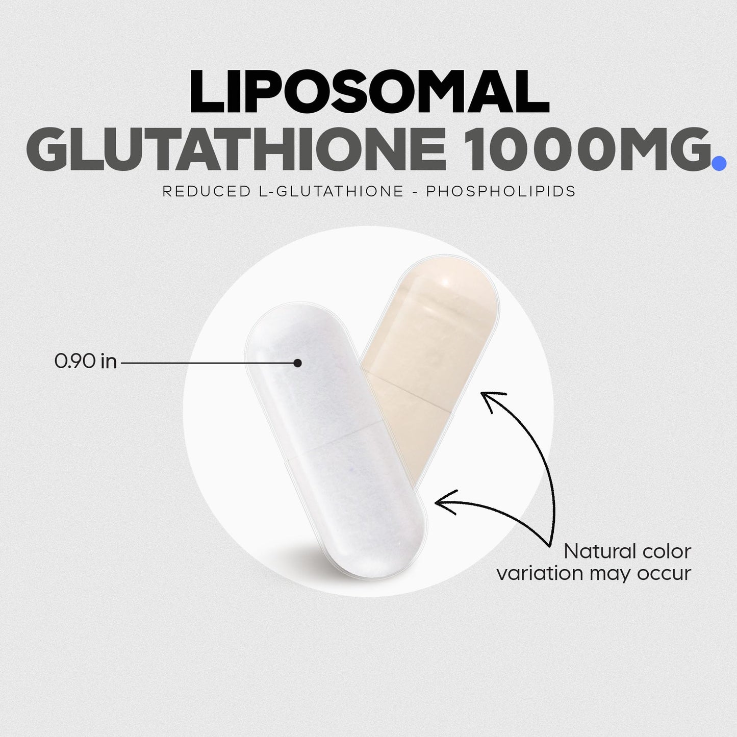 Codeage Liposomal Glutathione 1000 mg Supplement, High-Potency Reduced L-Glutathione - Liposomal Delivery - Phospholipids - Non-GMO, Gluten-Free - 60 Capsules - dailyvitalstore