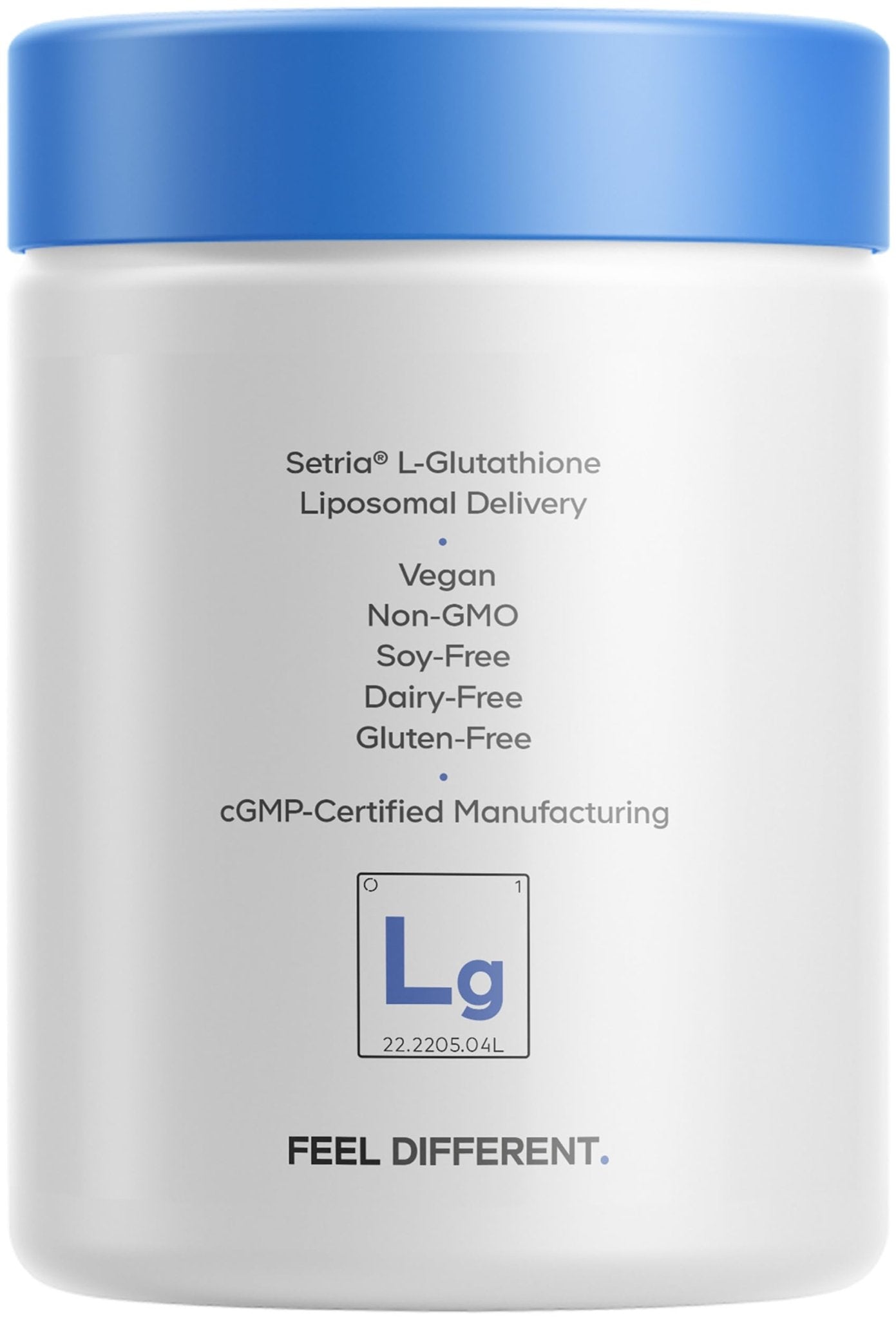 Codeage Liposomal Glutathione Supplement - Pure Reduced Setria L-Glutathione, Liposomal Delivery, Phospholipid Complex - Vegan, Non-GMO - 2-Pack - dailyvitalstore