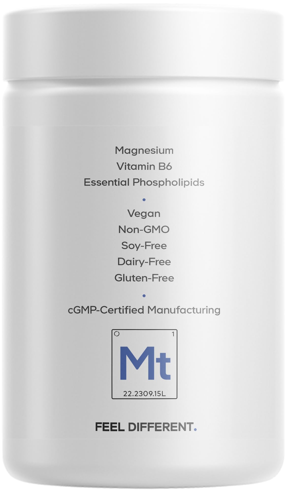 Codeage Liposomal Magnesium Taurate+ Supplement - Magnesium Taurate, Vitamin B6 as Pyridoxal 5-Phosphate, 2-Month Supply - Liposomal Delivery, Vegan, Non-GMO, Gluten-Free, 120 Capsules - dailyvitalstore