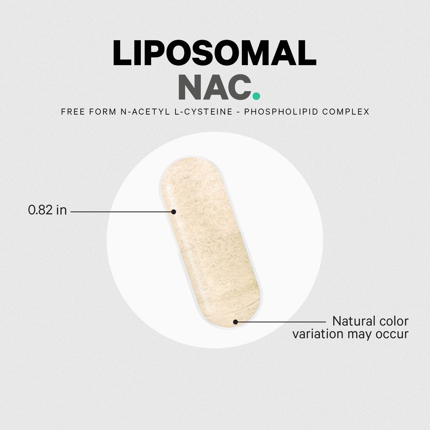 Codeage Liposomal NAC Supplement - N-Acetyl L-Cysteine Amino Acid - 2 Month Supply - Free-Form NAC - Phospholipid Complex - Vegan, Non-GMO, Gluten-Free, Dairy-Free - 120 Capsules - dailyvitalstore