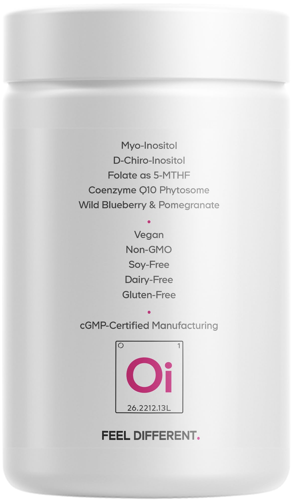 Codeage Liposomal Ovarian Inositol+ Supplement - Myo-Inositol & D-Chiro-Inositol 40:1 Blend, Folate 5-MTHF, CoQ10, Pomegranate & Wild Blueberry, Liposomal Delivery, Non-GMO, Gluten-Free - 120 Capsules - dailyvitalstore