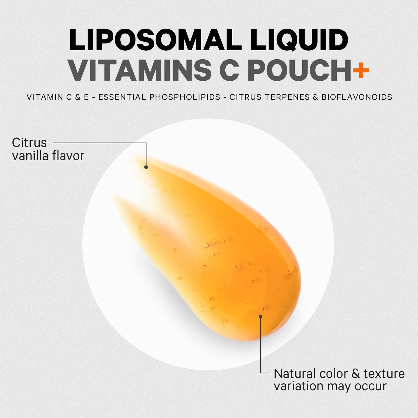 Codeage Liposomal Vitamin C Liquid 1000mg Vitamin C, 4000mg Essential Phospholipids, Supplement For Daily Immune Support, Liposomes For Absorption, Citrus Bioflavonoids, Vitamin E, Non-GMO, 32 Pouches - dailyvitalstore