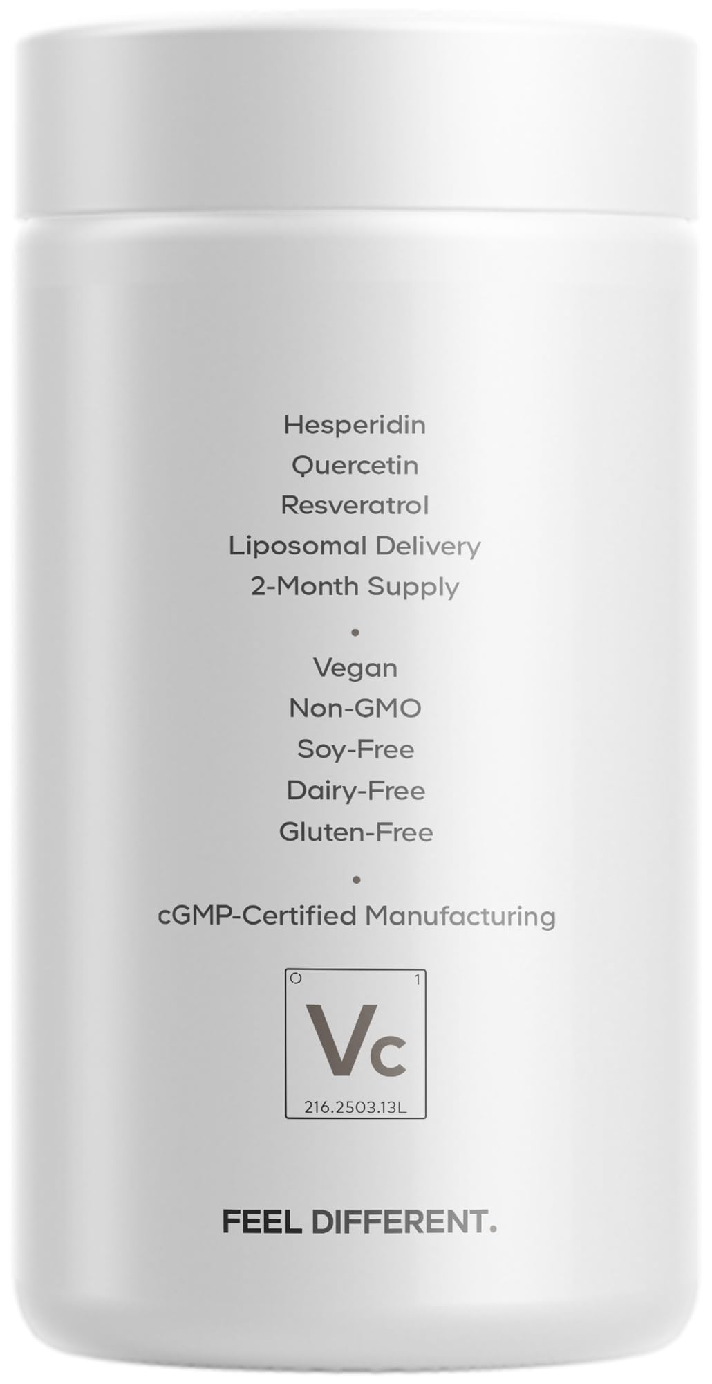 Codeage Liposomal Vitamin C+ Platinum - 1000 Mg Vitamin C Vitamins, Glutathione, NAC (N Acetyl Cysteine), Resveratrol, CoQ10, Rutin, Elderberry, Quercetin, Rosehip, Citrus Bioflavonoids - 180 Capsules - dailyvitalstore