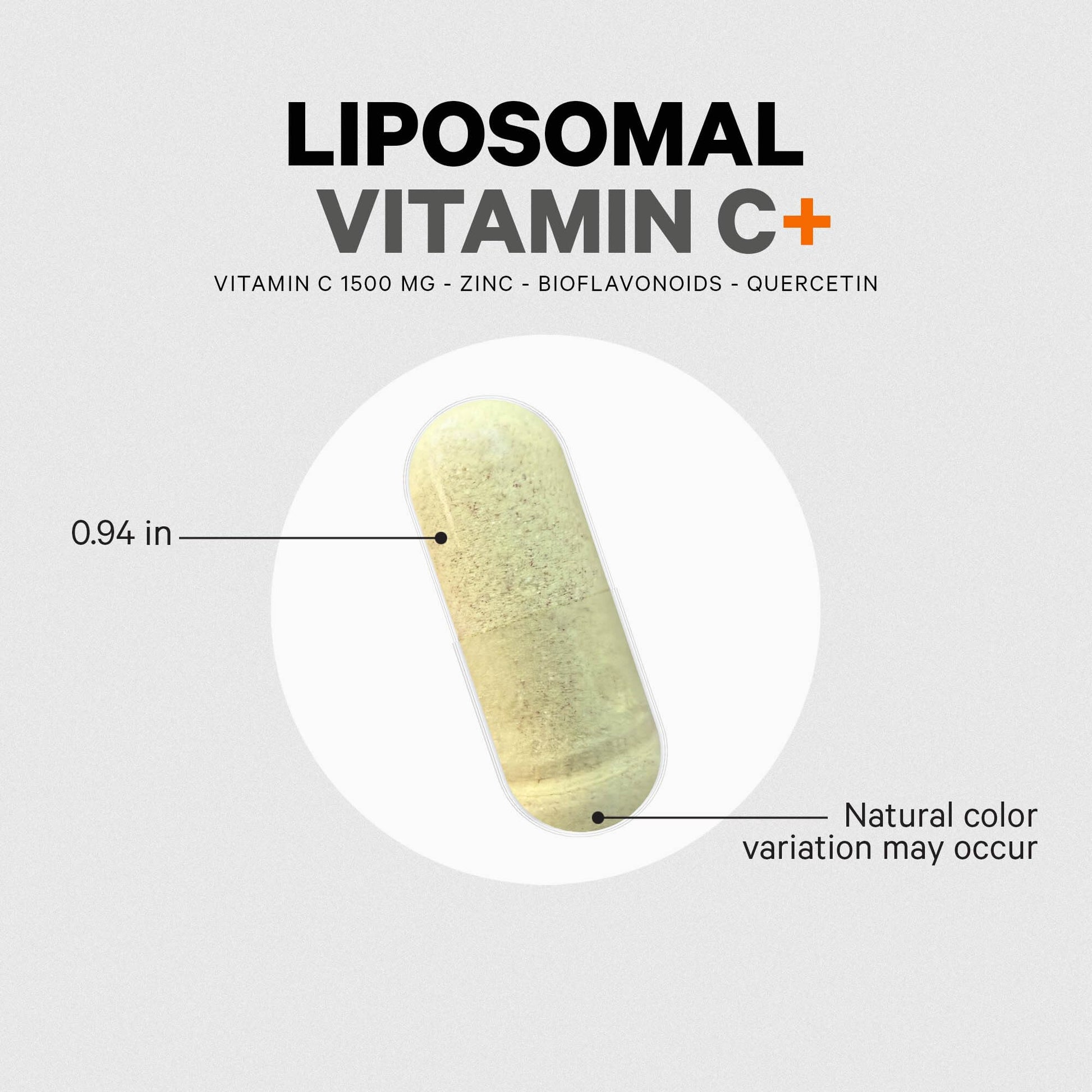 Codeage Liposomal Vitamin C Vitamins with Zinc, Elderberry, Citrus Bioflavonoids Ascorbic Acid, Quercetin & Rose Hips Fruit, Vitamina C Liposomal Supplement Pills - Non-GMO, Vegan - 90 Capsules - dailyvitalstore