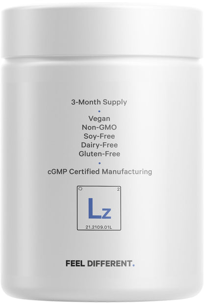Codeage Liposomal Zinc Supplement – 3 Month Supply – One Per Day - 50 mg Zinc Gluconate Vitamin Pills - Essential Mineral Supplements Liposomal Delivery Matrix - Vegan Non-GMO - 100 Capsules - dailyvitalstore