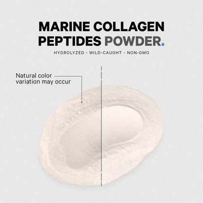 Codeage Marine Collagen Powder - Wild-Caught Hydrolyzed Fish Collagen Peptides - Type 1 & 3 Collagen Protein Supplement - Amino Acids for Skin, Hair, Nails - Paleo Friendly, Non-GMO, 15.87 Ounces - dailyvitalstore