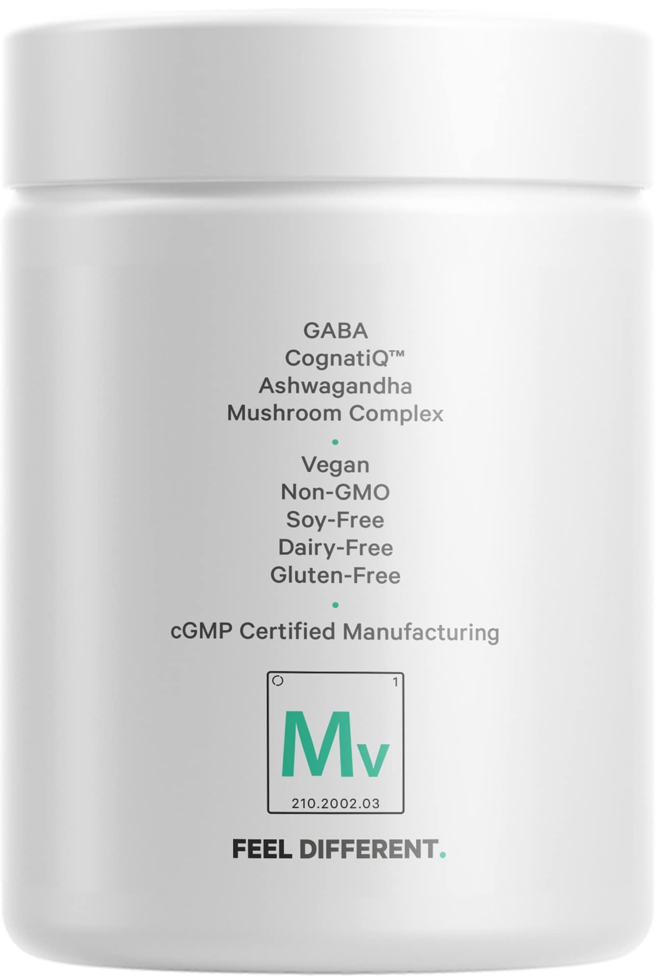 Codeage Meditate Vitamins+ Supplement - CognatiQ, DHH-B, GABA, Ashwagandha, Organic Mushrooms, Blueberries - BDNF Brain Pills and Neuroprotein - Vegan, Non-GMO, Gluten-Free - 60 Capsules - dailyvitalstore