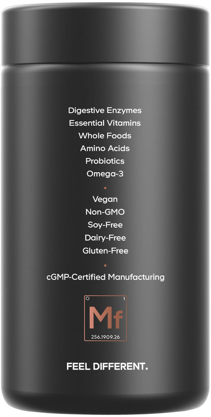 Codeage Men’s Daily Multivitamin – 25+ Essential Vitamins & Minerals, Organic Whole Foods, Probiotics, Omega-3, Zinc, Vitamins A, B, C, D, E & K – 120 Capsules - dailyvitalstore