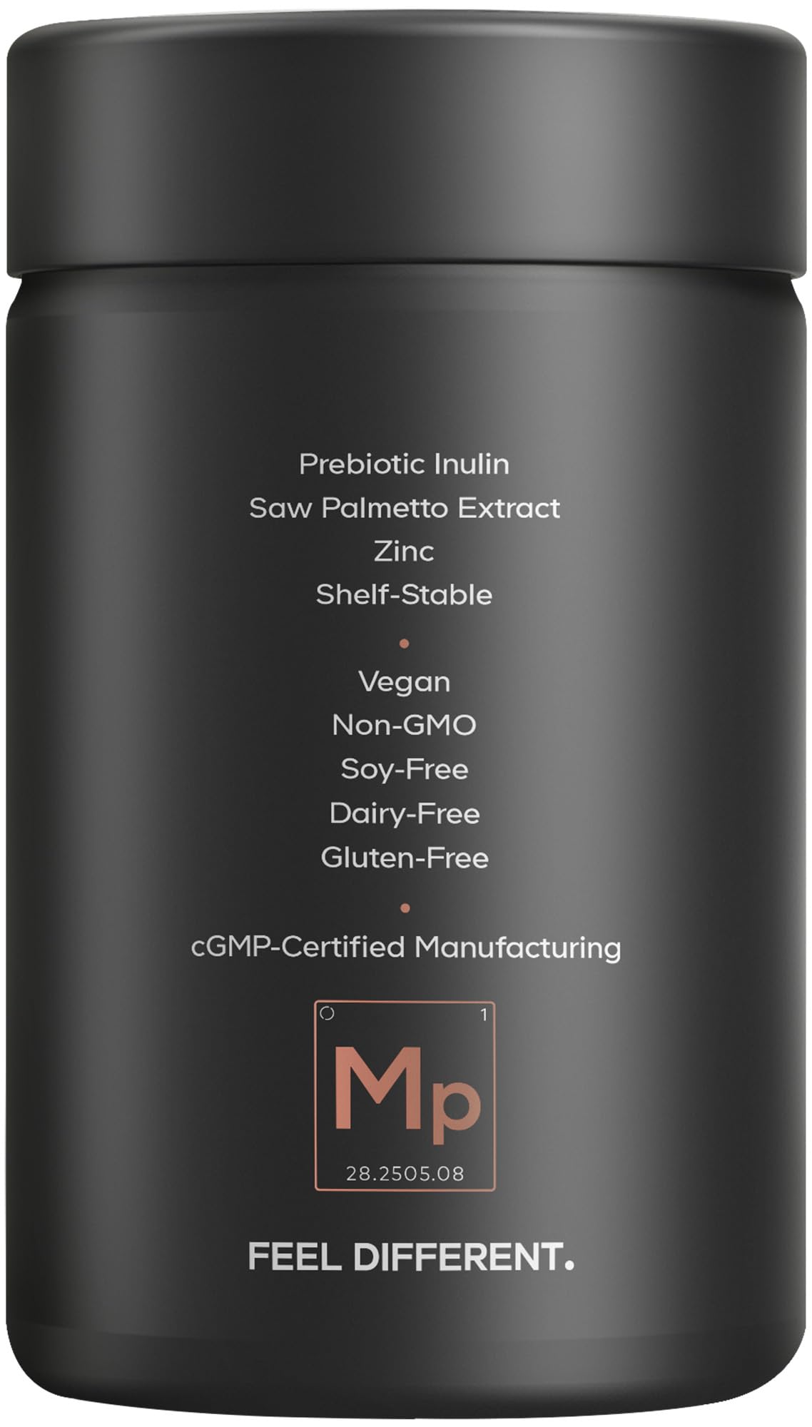 Codeage Men’s Daily Probiotic Supplement - 50 Billion CFU Probiotic Blend with Zinc, Inulin Prebiotic, Saw Palmetto – Men’s Wellness Support – 1 Capsule Per Serving - Non-GMO – 30 Capsules - dailyvitalstore