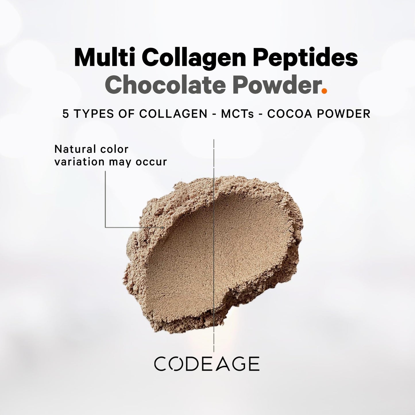Codeage Multi Collagen Chocolate Protein Powder - Hydrolyzed Bovine Collagen Peptides, 5 Collagen Types & MCT Oil - Collagen Creamer, Chocolate Collagen Peptides - Protein Shakes - Non-GMO - 18.17 oz - dailyvitalstore