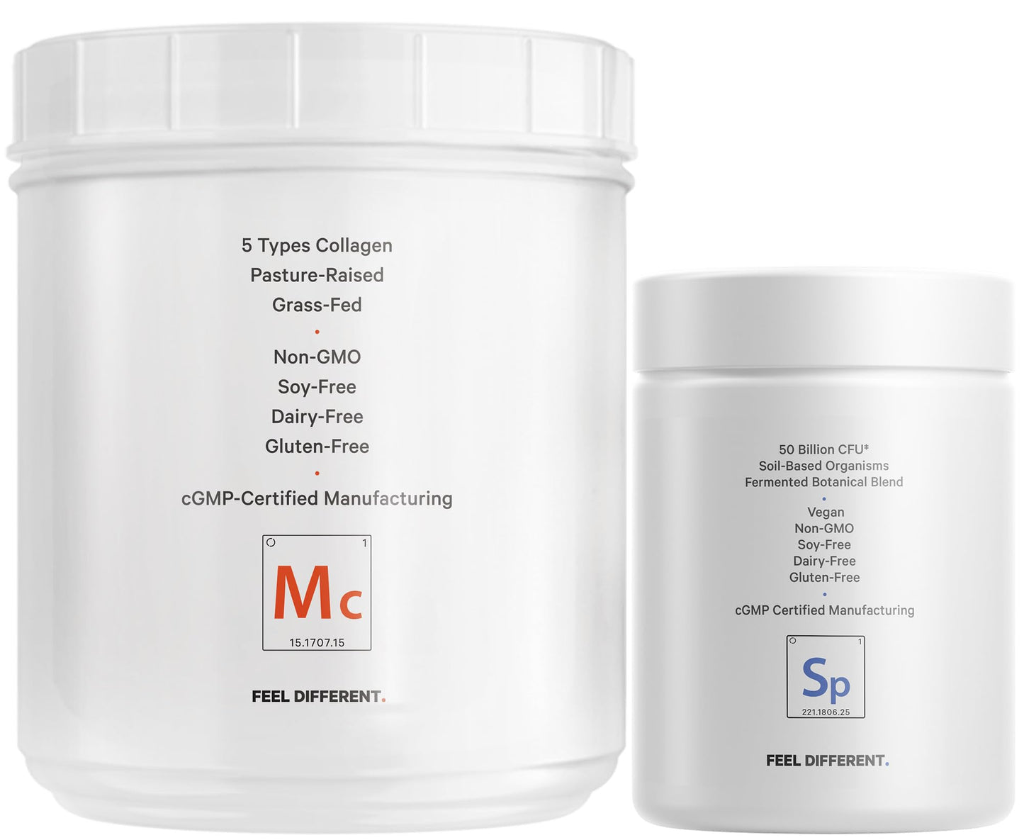 Codeage - Multi Collagen Protein + SBO Probiotics 50 Billion CFU Bundle - dailyvitalstore