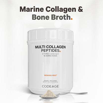 Codeage - Multi Collagen Protein + SBO Probiotics 50 Billion CFU Bundle - dailyvitalstore