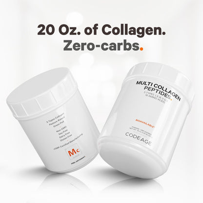 Codeage - Multi Collagen Protein + SBO Probiotics 50 Billion CFU Bundle - dailyvitalstore