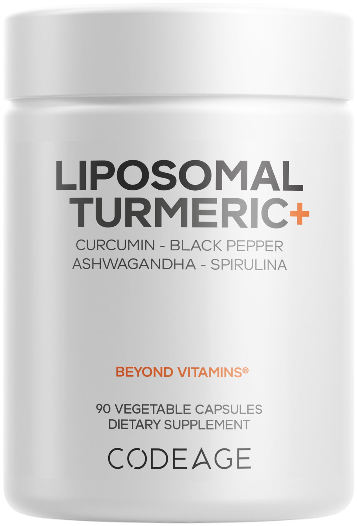Codeage Organic Turmeric Supplement - 95% Curcumin Extract Pills - Liposomal Fermented Botanical Blend Black Pepper, Ashwagandha, Ginger, Stephania, Boswelia, Cumin, Digestive Bitters - 90 Capsules - dailyvitalstore