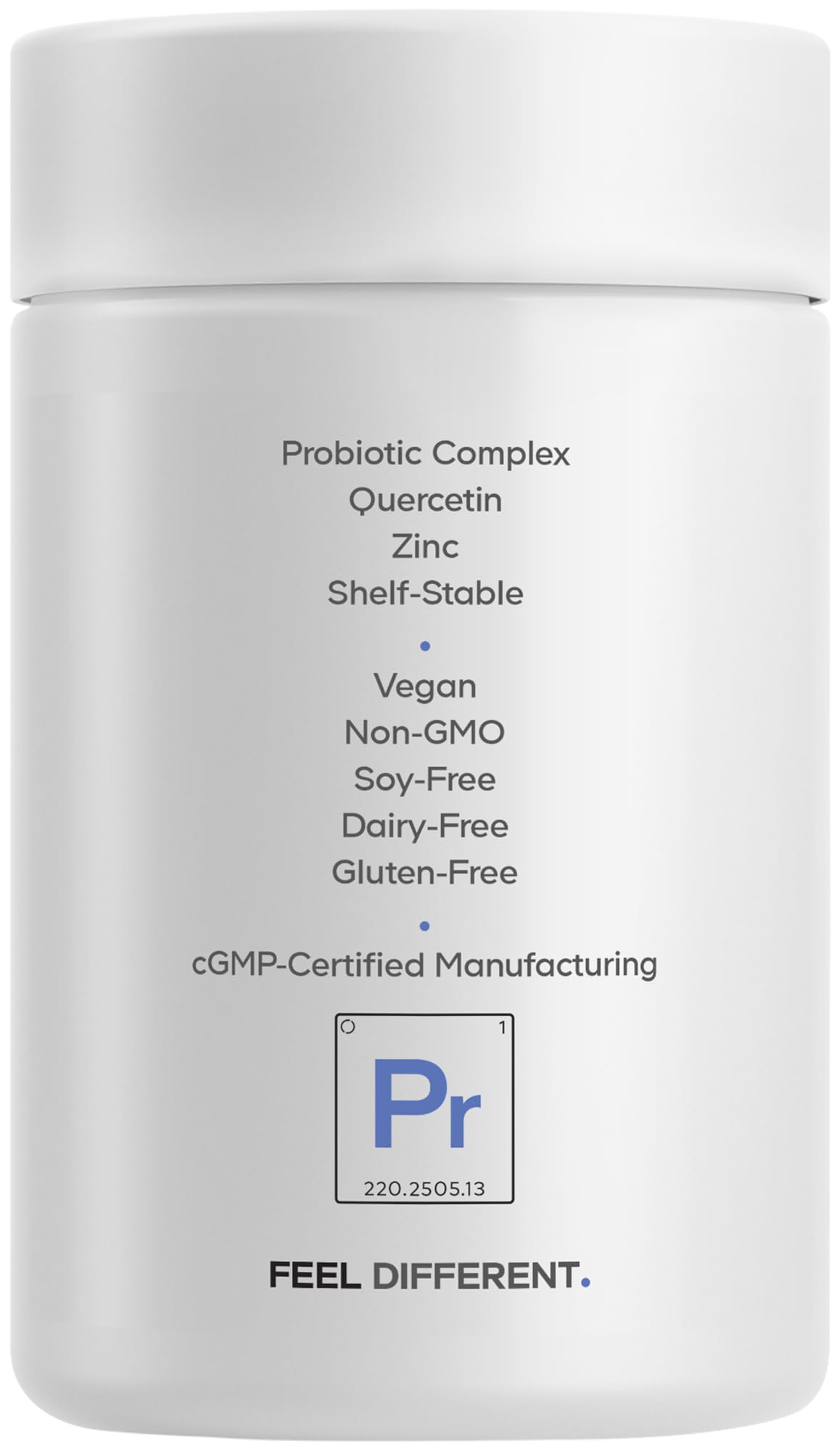 Codeage Probiotic+ 100 Billion CFU Supplement - 12-Strain Probiotic Blend, Organic Prebiotic Fiber, Postbiotics, Vitamin D3, Zinc Bisglycinate, Quercetin - for Men & Women - Non-GMO- 30 Capsules - dailyvitalstore