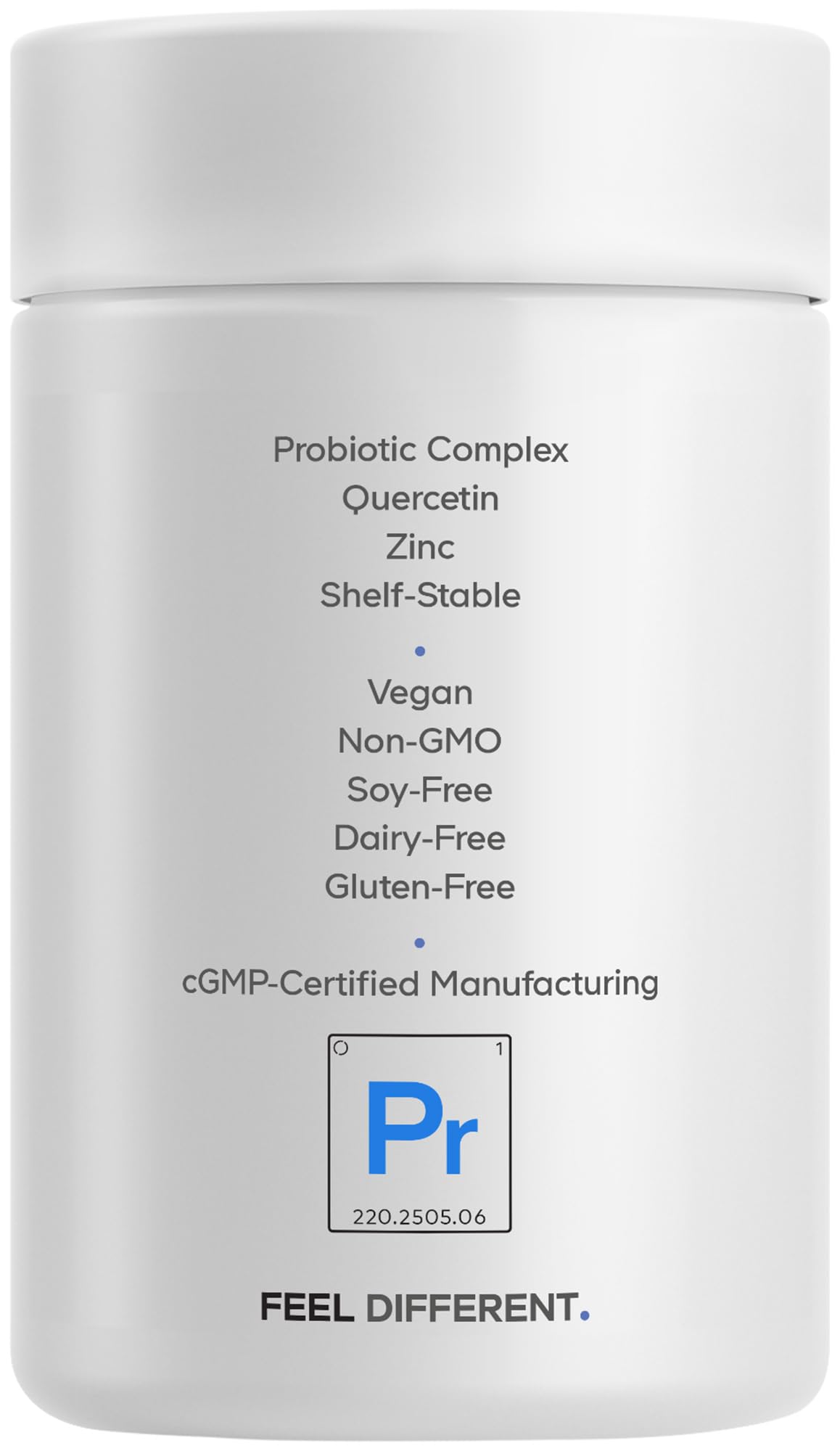 Codeage Probiotic+ 50 Billion CFU** Supplement - 12-Strain Probiotic Blend, Organic Prebiotic Fiber, Postbiotics, Vitamin D3, Zinc Bisglycinate, Quercetin - for Men & Women - Non-GMO - 30 Capsules - dailyvitalstore