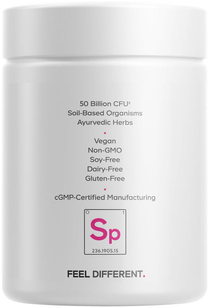 Codeage Skin Probiotics + Prebiotics - Skin Care Routine Supplement - 50 Billion CFU - Ayurvedic Botanical Herbs - Face Probiotics - Shelf Stable Cleanser, Non-GMO, Vegan - 60 Capsules - dailyvitalstore