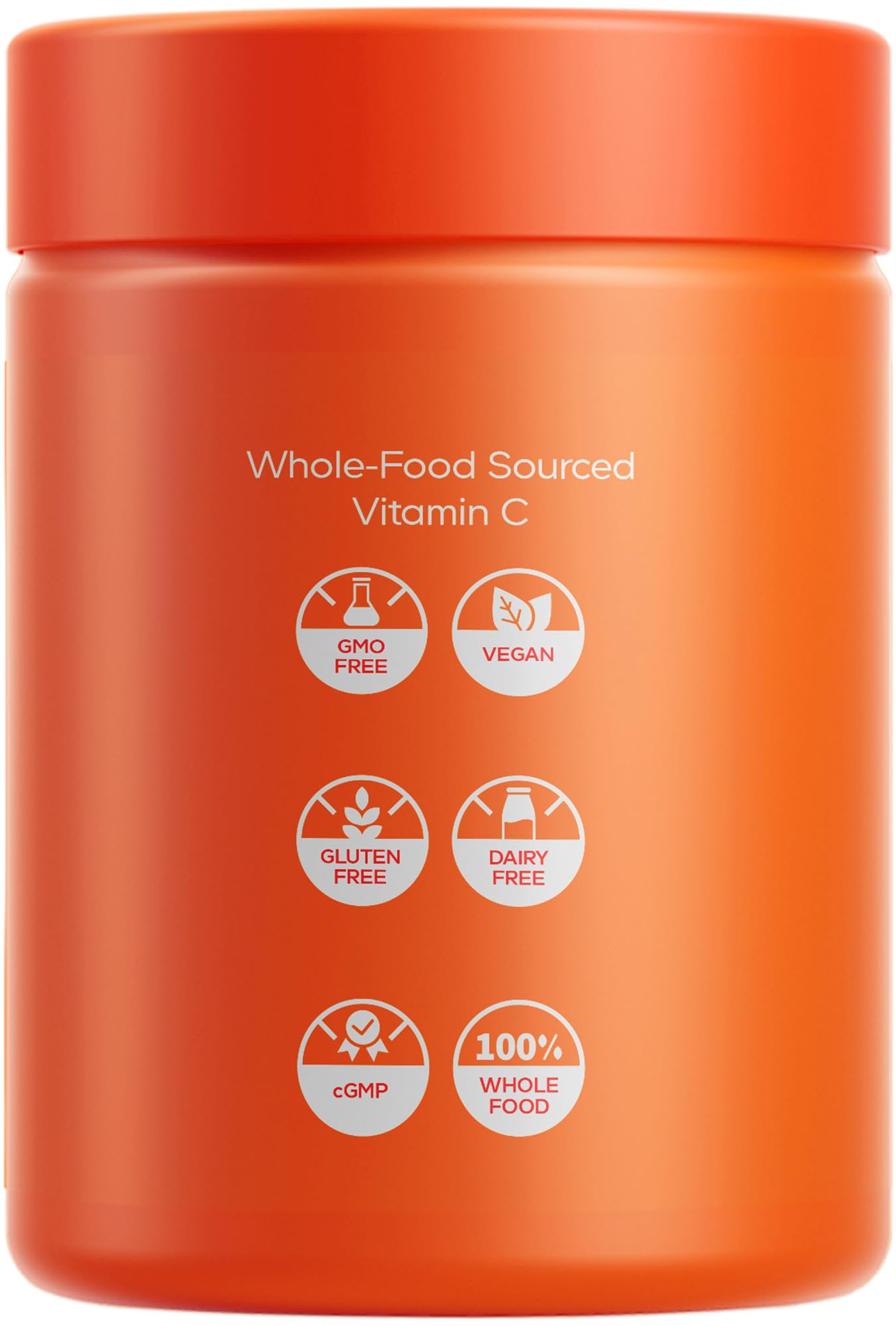 Codeage Whole Food Vitamin C Supplement - Acerola Cherry, Camu Camu, Amla Berry & Rose HIPS Blend - Citrus Bioflavonoids - Instantfood Energy Vitamins - 500mg Vitamin C Pills - Non-GMO - 60 Capsules - dailyvitalstore