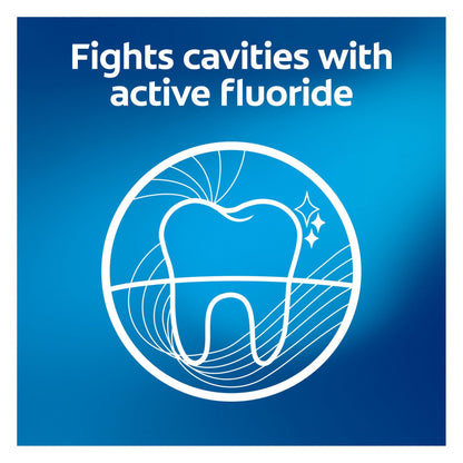 Colgate Cavity Protection Toothpaste with Fluoride, Minty Great Regular Flavor, Anti Cavity Toothpaste, 6 Pack, 6 Oz Tubes - dailyvitalstore