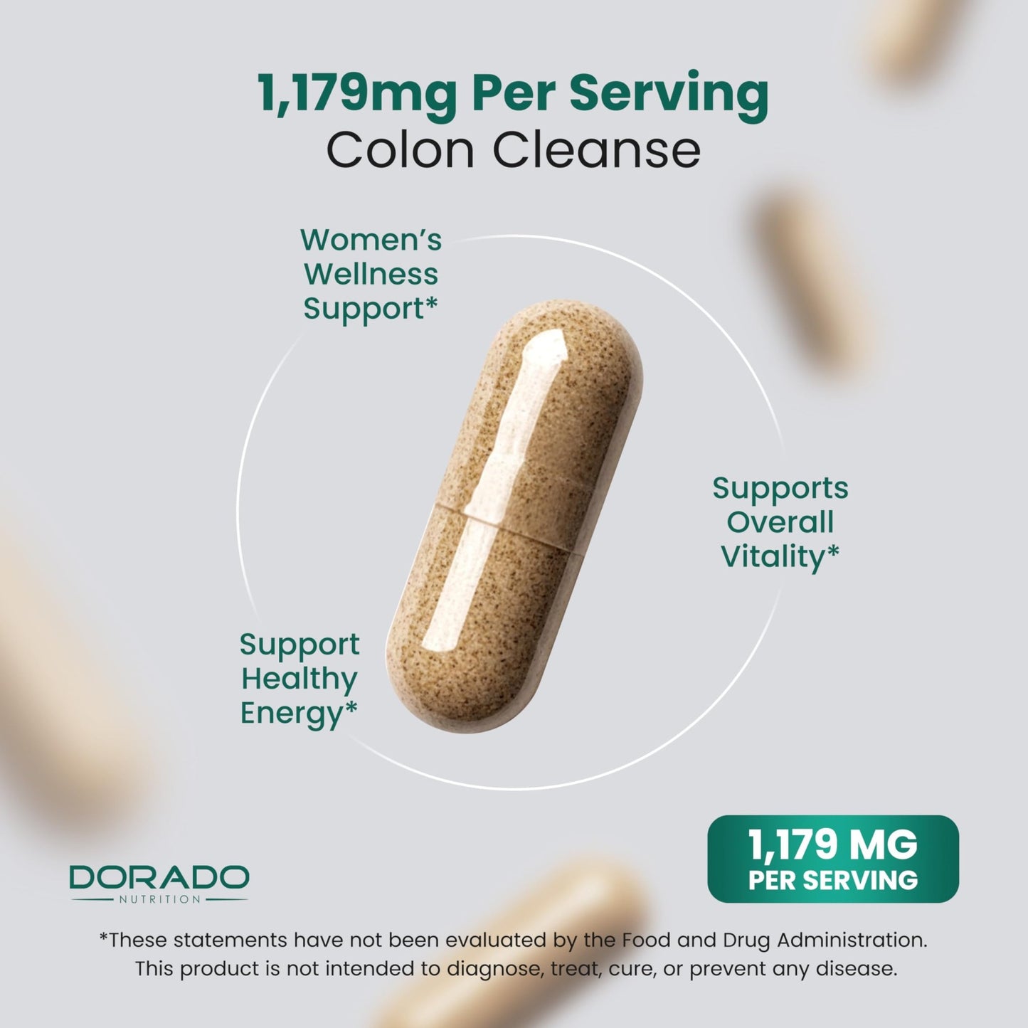 Colon Cleanse & Detox 15 Day Gut Cleanse (30 Count) Intestinal Cleanse Pills & Probiotic for Gentle Laxative & Bowel Relief for Stomach Bloating - Third Party Tested, Vegan, Non-GMO - Made in USA - dailyvitalstore
