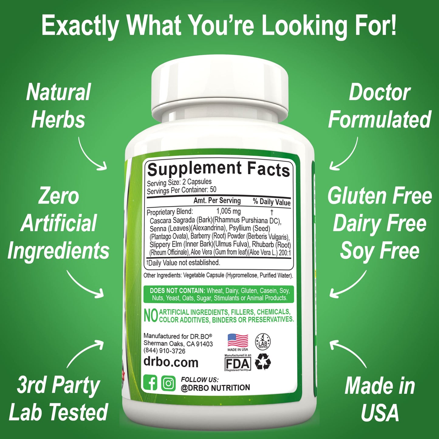 Colon Cleanse Detox Formula - Natural Bowel Cleanser Pills for Intestinal Bloating & Fast Digestive Cleansing - Daily Constipation Relief Supplement Gut - dailyvitalstore