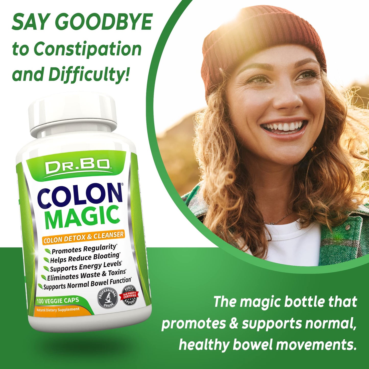 Colon Cleanse Detox Formula - Natural Bowel Cleanser Pills for Intestinal Bloating & Fast Digestive Cleansing - Daily Constipation Relief Supplement Gut - dailyvitalstore