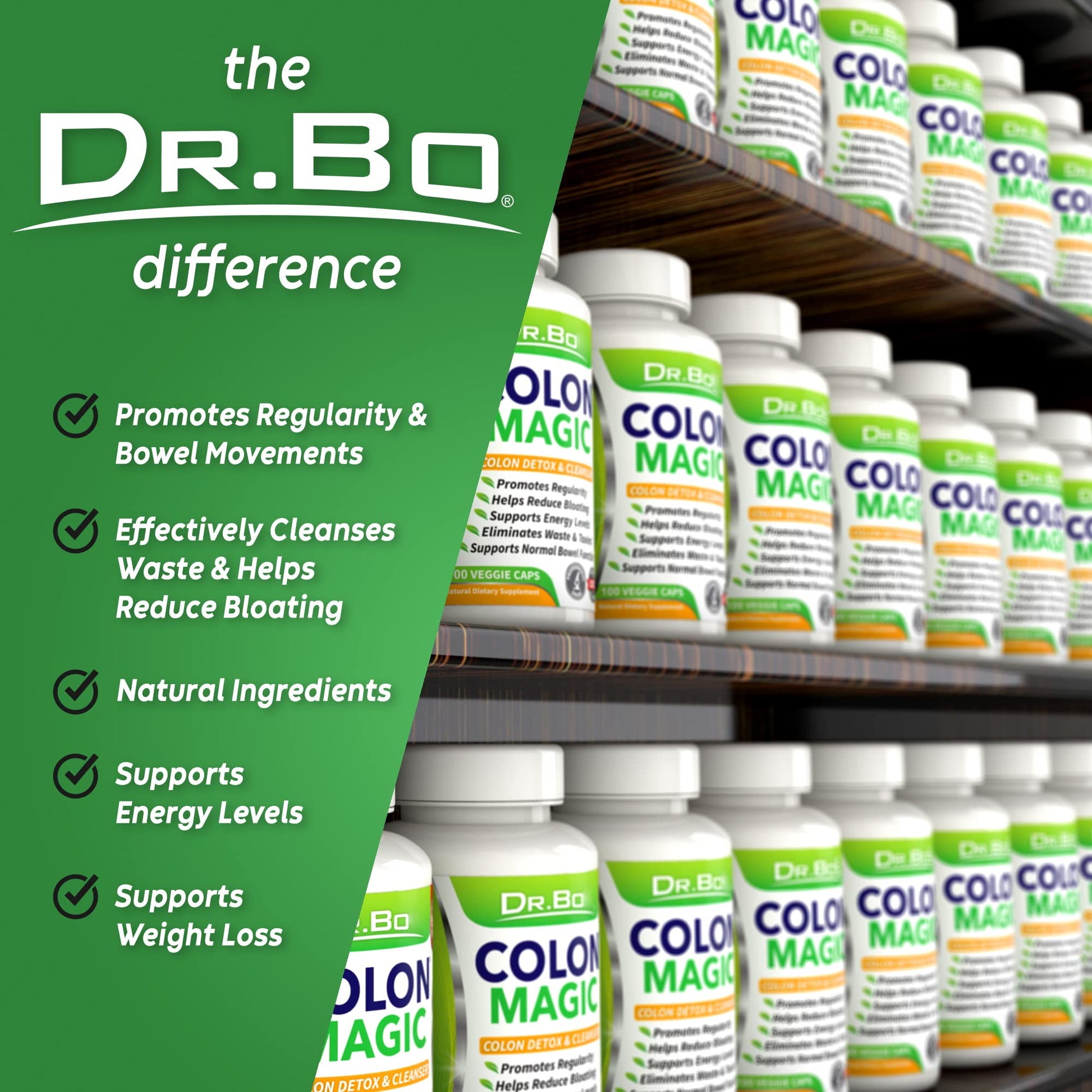 Colon Cleanse Detox Formula - Natural Bowel Cleanser Pills for Intestinal Bloating & Fast Digestive Cleansing - Daily Constipation Relief Supplement Gut - dailyvitalstore
