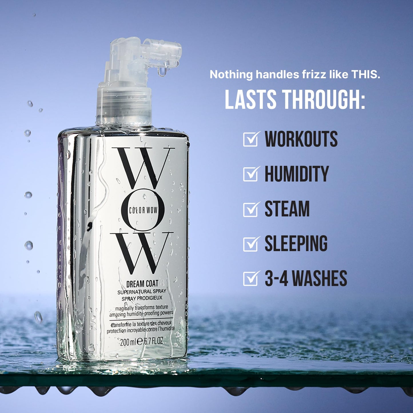 COLOR WOW Dream Coat Supernatural Spray, 6.7 Fl Oz – Keep Your Hair Frizz-Free and Shiny No Matter the Weather - dailyvitalstore