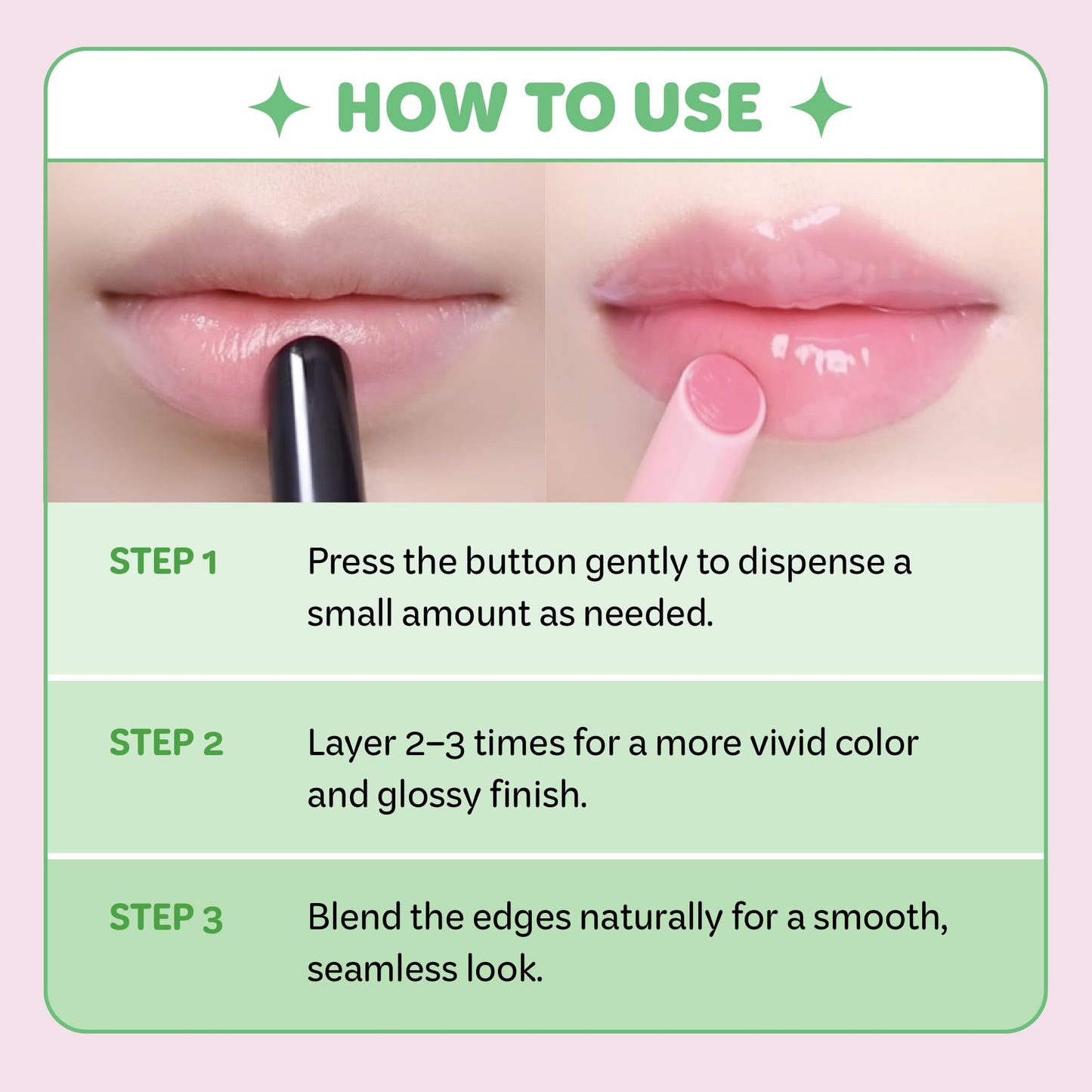 COLORGRAM Fruity Glass Stick 02 DARLING PAPAYA | Long-Lasting Juicy Lip Tint with Radiant, Glossy Finish | Melting Syrupy Texture for Vibrant, Hydrated Lips | Non-Sticky Shine - dailyvitalstore