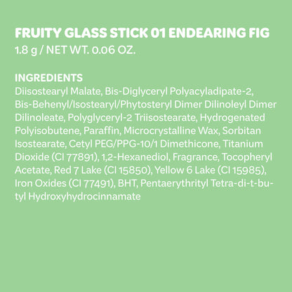 COLORGRAM Fruity Glass Stick 02 DARLING PAPAYA | Long-Lasting Juicy Lip Tint with Radiant, Glossy Finish | Melting Syrupy Texture for Vibrant, Hydrated Lips | Non-Sticky Shine - dailyvitalstore