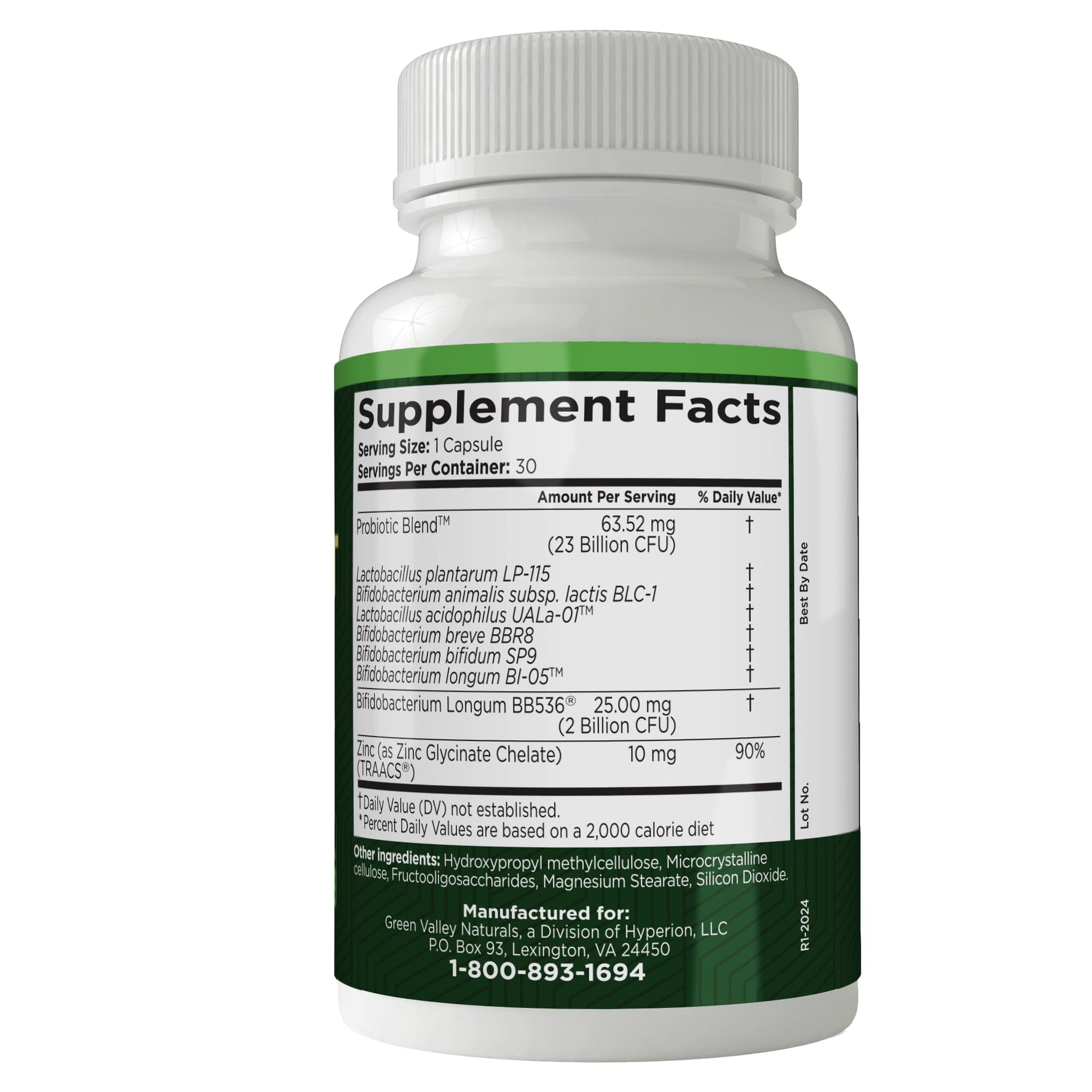 ComfortPro™ Daily Probiotics for Digestive Health | Constipation Relief & Bloating Support for Women & Men | Gut Cleanse with Zinc | Helps Reduce Gas & Promotes Digestive Regularity | Valley Formula - dailyvitalstore