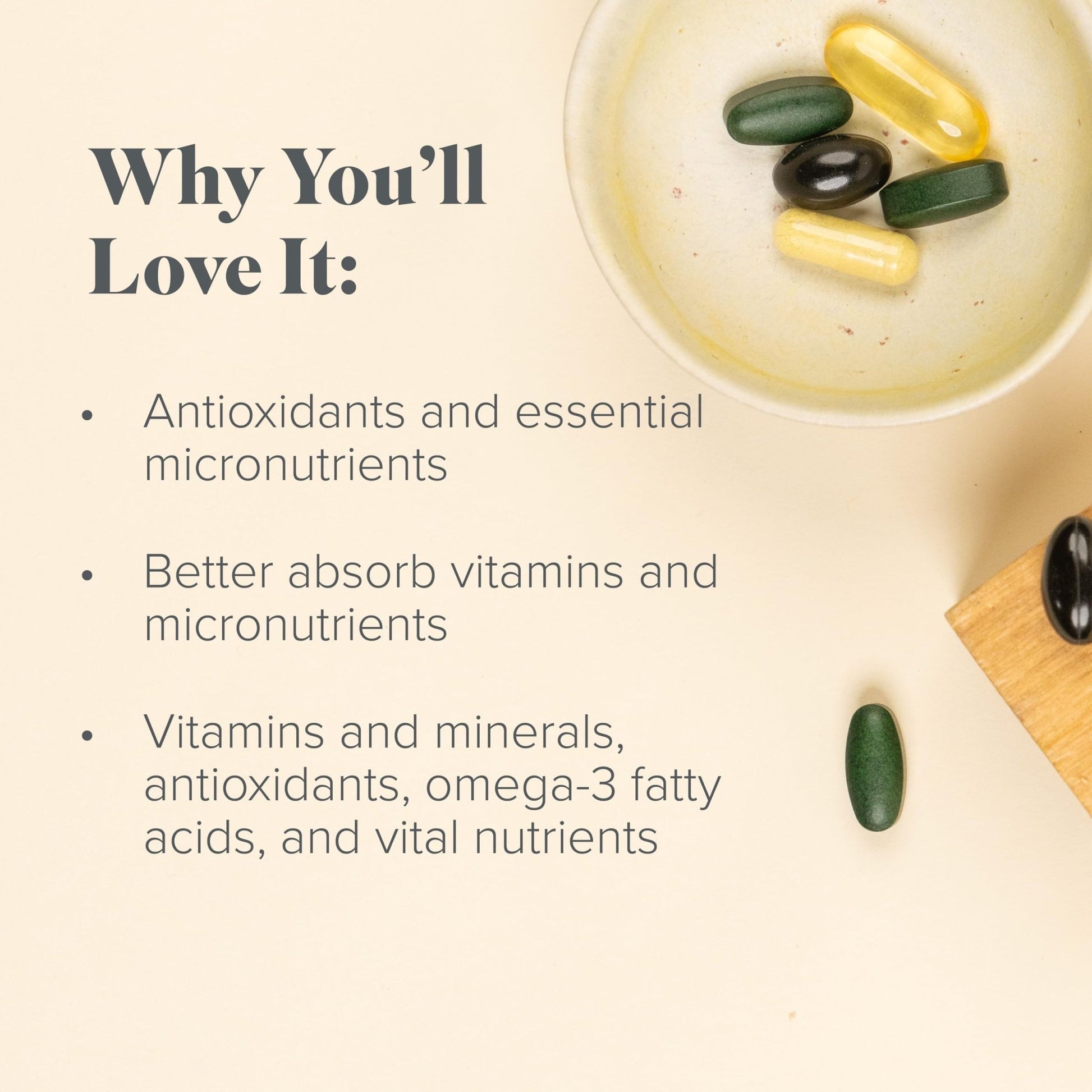 Complete Essentials™ Daily Pack for Men - Balanced Micronutrients for Optimal Women's Health & Performance - Antioxidants to Fight Oxidative Stress - Convenient Individual Packs - 30-Day Supply - dailyvitalstore