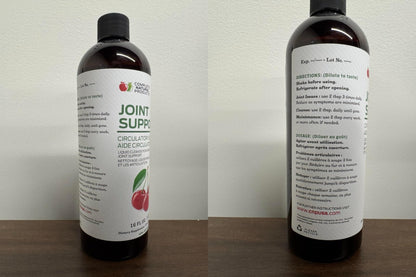Complete Natural Products Joint Support Complete – 16 Fl Oz Organic Liquid Joint Supplement with Glucosamine Chondroitin MSM – Natural Uric Acid Cleanse & Herbal Joint Health Support for Mobility - dailyvitalstore