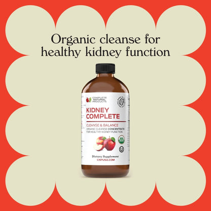 Complete Natural Products Urinary Tract Complete 12oz & Kidney Complete 12oz Bundle - dailyvitalstore
